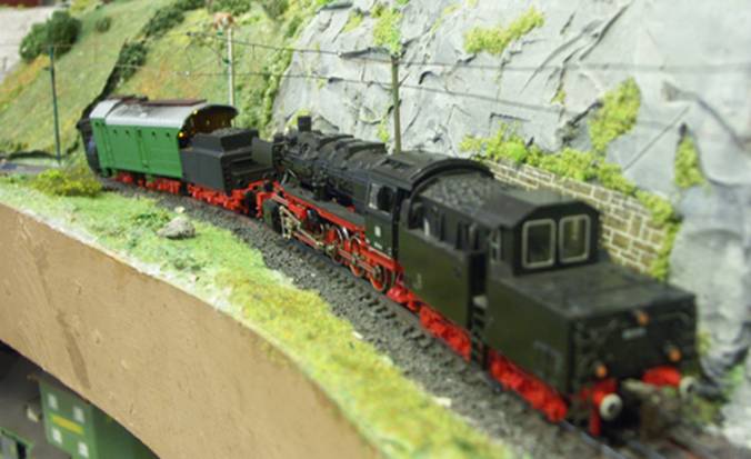 Rotary Snowplow on the line to Marbach pushed by engine 50