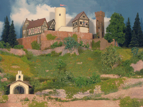castle Motzberg on top of Motzberg hill