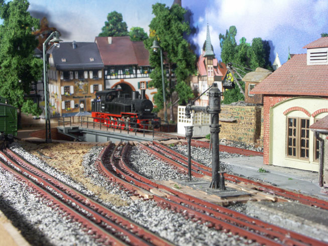 turntable in the depot of Rheinheim