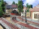 Lokstation Rheinheim mit BR92 auf der Drehscheibe 