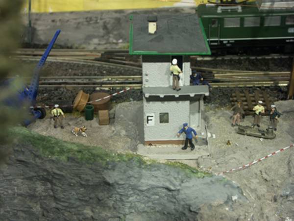block 21 with ongoing investigation by the police